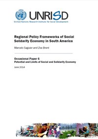 Regional Policy Frameworks of Social Solidarity Economy in South America (Occasional Paper)